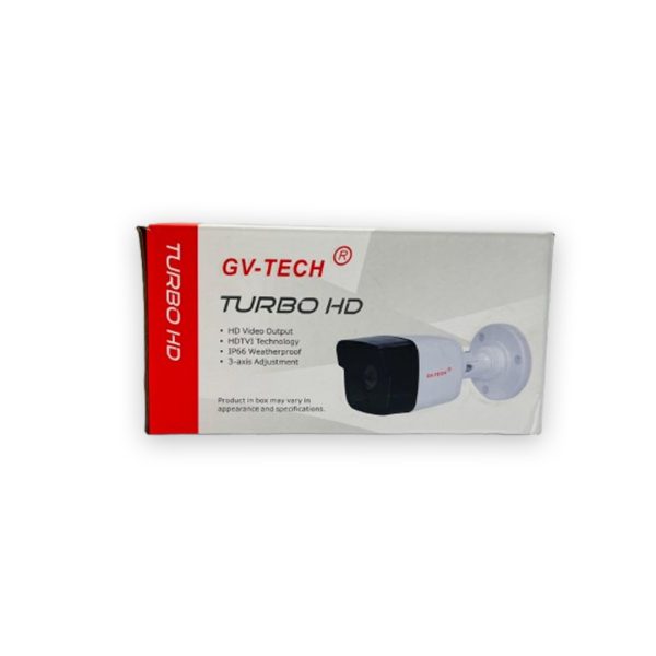 GV-TECH – 2MP AHD Plastic Bullet Camera (AHD/TVI/CVI) - Image 2