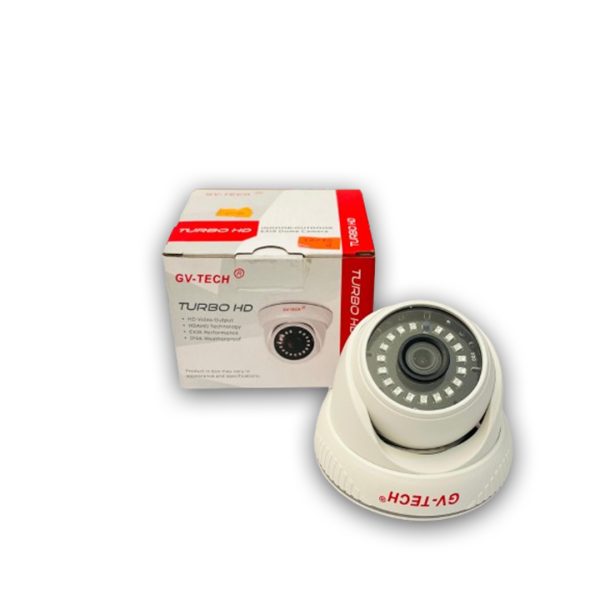 GV-TECH – 2MP AHD Plastic Dome Camera (AHD/TVI/CVI) - Image 2