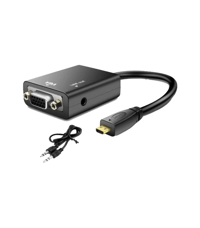 Converter (HDMI To VGA+Audio)