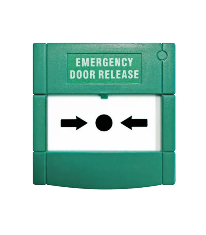EMERGENCY DOOR RELESE GREEN