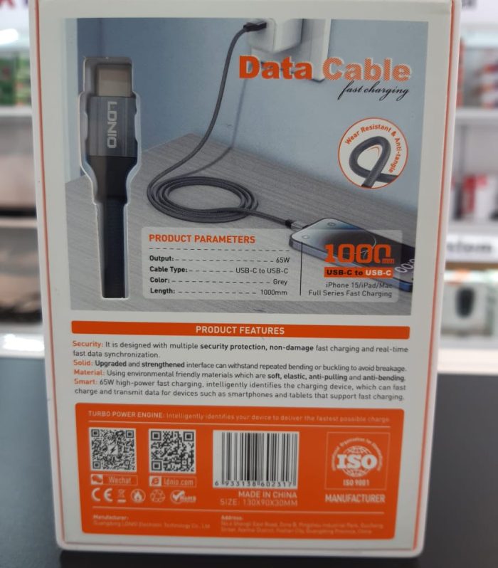 LDNIO Data Cable (Type C)_1_2