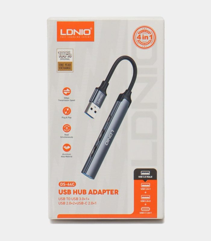 LDNIO USB Adapter ds-44c