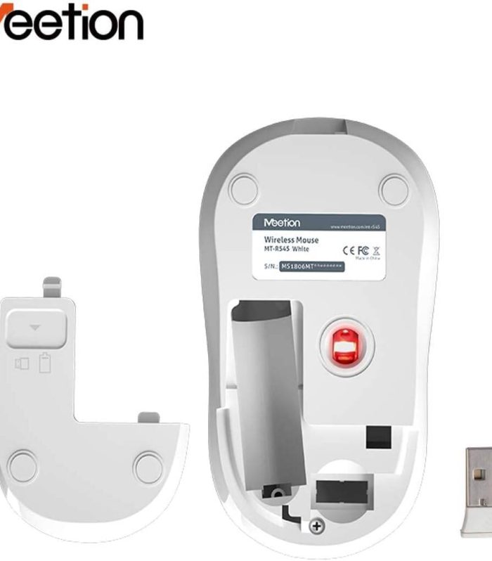 Meetion R545 Wireless Mouse White_1_2