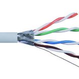 Cable U/FTP  Wave Cables, cat.6A, grey, 4x2x23 AWG, 305 m, solid