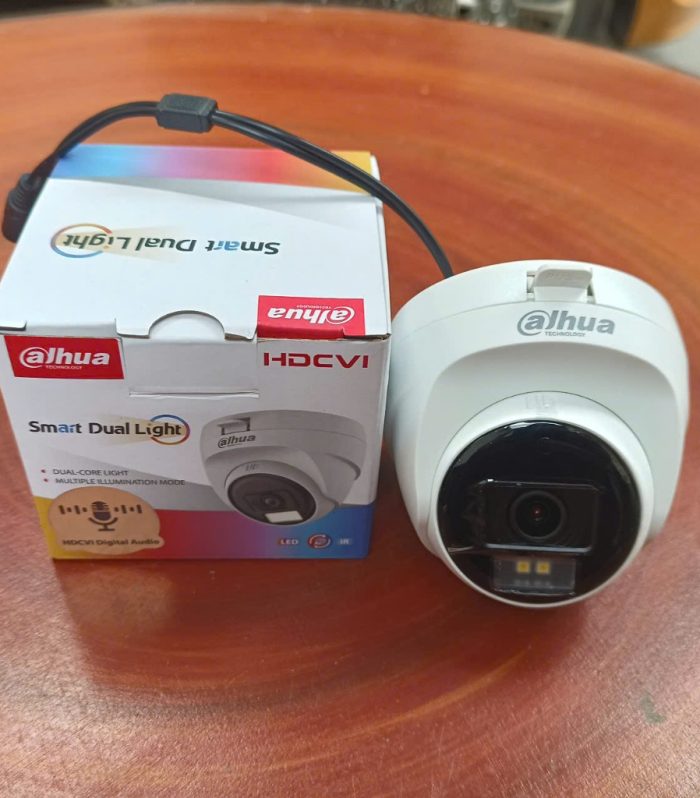 Dahua Smart Dual Light HDCVI Fixed-focal Eyeball 2MP DH-A-T1A21P-U-IL-A-0280B_1